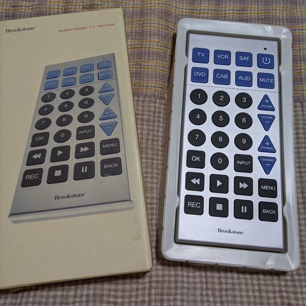 Brookstone universal remote new in box